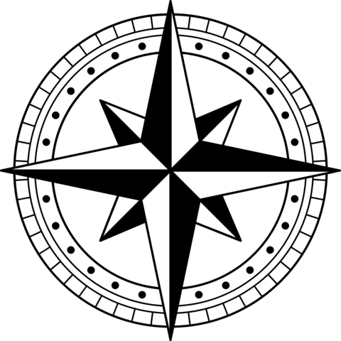 Rosa de los Vientos - Emblema de VolgaTours